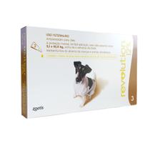 Revolution 12% Antipulgas para Cães de 5,1 a 10,0 Kg Zoetis 3 Pipetas