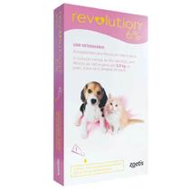 Revolution 6% para Filhotes de Cães e Gatos de até 2,5Kg