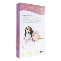 Revolution antipulgas 15 mg 6% para cães e gatos ate 2,5kg - Zoetis