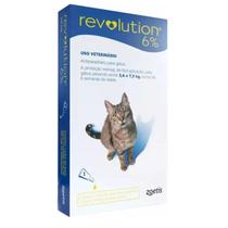 Revolution Para Gatos De 2,6kg A 7,5kg Antipulgas Original