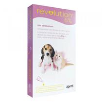 Revolution Rosa Cães e Gatos Até 2,5KG 3 Pipetas