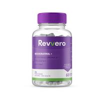 REVVERO 60 CAPS 500MG Resveratrol Ácido Hialurônico Colágeno Biotina