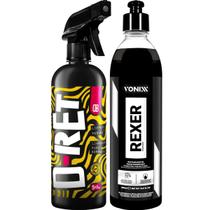 Rexer Vonixx e D Ret Dub Boyz Limpeza Profunda de Pneus e Borrachas Brilho Intenso e Proteção Rexer Vonixx e D Ret Dub Boyz Limpeza Profunda de Pneus e Borrachas Brilho Intenso e Proteção