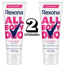Rexona All Body Wild Rose Odor Block Intimo Kit 2 Und 75g Rexona All Body Wild Rose Odor Block Intimo Kit 2 Und 75g