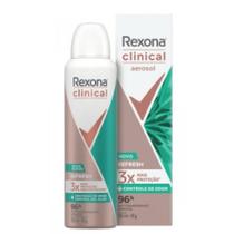 Rexona Clinical Refresh Antitranspirante Aerosol Feminino 150ml