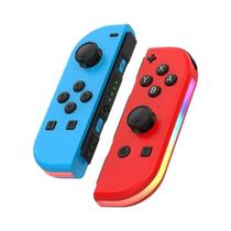 Rgb Led Bluetooth 5.2 Joypad Para Nintendo Switch Lite Oled Pc Yuzu Dual Vibration Gamepad