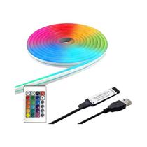 RGB Smart LED Neon Strip Light 1/3/5m Controle Remoto À Prova D 'Água Flexível TV Backlight Para RGB Smart LED Neon Strip Light 1/3/5m Controle Remoto À Prova D 'Água Flexível TV Backlight Para