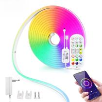 RGB WiFi LED Strip 12/24V Plugue UE 1-15M Tuya Smart Life Alexa Google Home Deco Lighting