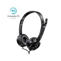 RHeadset Rapoo H100, com Conexão P3, Preto - RA019