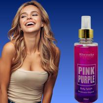 Rhenuks Body Splash Pink Purple 200ml Desodorante Corporal Spray Feminino Rhenuks Body Splash Pink Purple 200ml Desodorante Corporal Spray Feminino
