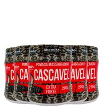 Rhenuks Cosméticos Creme Massageador Cascavel Extra Forte 200g Kit 5 Potes Rhenuks Cosméticos Creme Massageador Cascavel Extra Forte 200g Kit 5 Potes