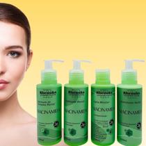 Rhenuks Kit Skincare Niacinamida Sabonete Esfoliante Hidratante Água MicelarSKN301NAC