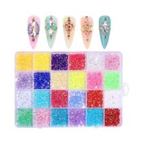 Rhinestones Coloridos Com Glitter 3500 Peças Redondas De Resina Com Fundo Plano Para Decoração De Rhinestones Coloridos Com Glitter 3500 Peças Redondas De Resina Com Fundo Plano Para Decoração De