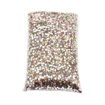 Rhinestones De Resina Não Termoativados Com Base Plana 500g, 2mm-6mm, Para Unhas E DIY, Embalagem
