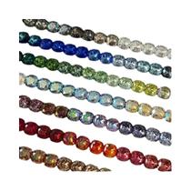 Rhinestones De Vidro Corte Almofada Em Cores Sortidas 50 Peças Para Joias De Unhas E Decorações