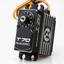 RhinoRC T70 Servo Brushless Padrão 70KG 0,10 Segundos Engrenagens de Aço 7~17V para Carro RC Crawler SCX10 TRX4 MOA RhinoRC T70 Servo Brushless Padrão 70KG 0,10 Segundos Engrenagens de Aço 7~17V para Carro RC Crawler SCX10 TRX4 MOA