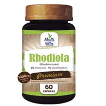 Rhodiola 1000mg com 60 cápsulas Multivitta Rhodiola 1000mg com 60 cápsulas Multivitta