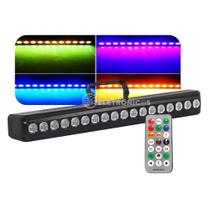 Ribalta 18 LED Potente Barra de Luz RGB para Iluminação Profissional em Shows WS1103