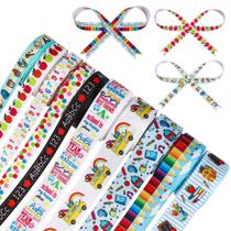 Ribbon Augisteen School Theme Grosgrain 10 Rolls 50 Yards Ribbon Augisteen School Theme Grosgrain 10 Rolls 50 Yards