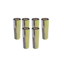 Ribbon Cera 110Mm X 74M 6 Unidades - Etiquetou