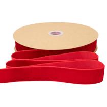 Ribbon Simplegoal Red Velvet 2,54 cm x 22,86 m para projetos de bricolage