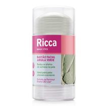 Ricca Bastão Facial - Argila Verde 30g Ricca Bastão Facial - Argila Verde 30g