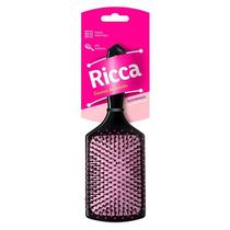 Ricca Escova Beauty Racket - Preta e Rosa