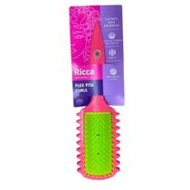Ricca Instacachos Escova Flex Fita Curls Rosa 2446