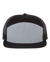 RICHARDSON - Boné Trucker de Sete Painéis - 168 Tamanho Único Cinza Mescla/Preto RICHARDSON - Boné Trucker de Sete Painéis - 168 Tamanho Único Cinza Mescla/Preto