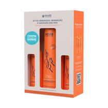 Richée Argan e Ojon Shampoo 250ml + Máscara 250ml + Beauty Control 1L Richée Argan e Ojon Shampoo 250ml + Máscara 250ml + Beauty Control 1L