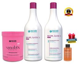 Richée Escova Progressiva Kit Bioplastica + Nanobtx Repair