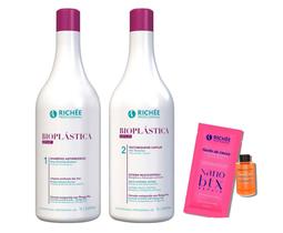 Richée Escova Progressiva Kit Bioplastica + Óleo Capilar Richée Escova Progressiva Kit Bioplastica + Óleo Capilar