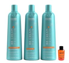 Richée Kit Escova Progressiva Bb Cream Sem Formol 3x1 L