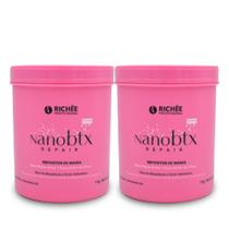 Richée Nano Btx Repair Repositor De Massa Máscara 2x1kg