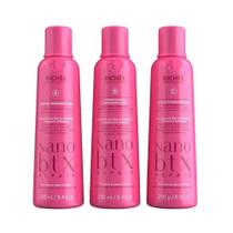 Richée Nano Btx Repair Shampoo + Condicionador + Máscara (3x250ml)