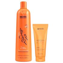 Richée Professional Argan E Ojon Kit - Máscara + Beauty Control Richée Professional Argan E Ojon Kit - Máscara + Beauty Control