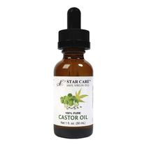 Rícino 100% puro Oil STAR CARE para corpo, cabelo e pele