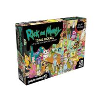 Rick &amp Morty Total Rickall (Edição Revisada) Jogo de Cartas Galapagos RNM101