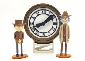Rick E Morty - De Volta Para O Futuro 3 - Com O Relógio Da Torre