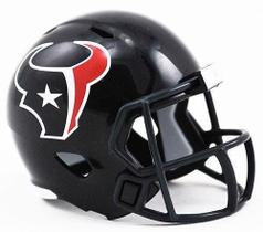 Riddell Mini Capacete NFL Houston Texans Pocket Pro - Edição VSR4