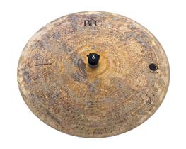 Ride BFC Brazilian Finest Cymbals Dry Dark Flat Extra Thin Ride 20 em Bronze B20 sem cúpula DDFETR20