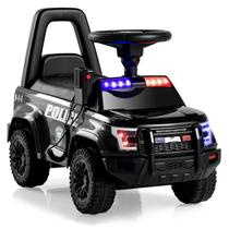 Ride On Push Police Car OLAKIDS Toddler com sirene de 3 anos ou mais
