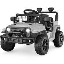Ride On Toy Best Choice Products Mini Truck 6V Kids Light Grey Ride On Toy Best Choice Products Mini Truck 6V Kids Light Grey