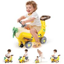 Ride On Toy BLF FUN Banana Airplane Push Car com música leve