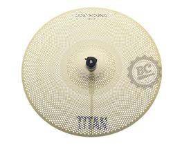 Ride Titan Low Sound 20 volume até 80% menor para estudo e controle Mute Cymbal TNL20RD Ride Titan Low Sound 20 volume até 80% menor para estudo e controle Mute Cymbal TNL20RD