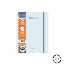 Rideo - Caderno Colegial Rideo 90 fls 3 Mat Ocean Rideo - Caderno Colegial Rideo 90 fls 3 Mat Ocean