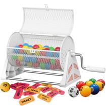 Riffle Drum ArtiSpin, girador de bilhetes de rifa de 7 polegadas com suporte
