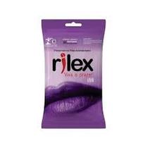 Rilex preservativo uva c/3