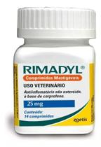 Rimadyl 25mg Anti-inflamatorio 14 Comprimidos Zoetis 25 Mg - Zoetis Brasil