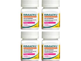 Rimadyl 75mg - 14 Comprimidos - Zoetis - 4 Unidades